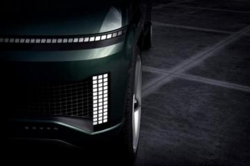 现代Seven概念车洛杉矶车展全球首发预览Ioniq艾尼氪7设计理念